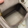 【Mini Lindy】 8C Etoupe  Gold Hardware