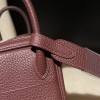 【Mini Lindy】57 Bordeaux  Full Handmade