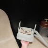 【Mini Lindy Clemence（TC）Gris Neve OW ×  Silver Hardware 