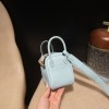 【Mini Lindy】 U2 Blue Zephyr  ×  Silver Hardware  