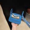 【Mini Lindy】B3 Blue Zanzibar  Full Handmade