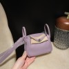 Mini Lindy 5H Cyclamen   Silver Hardware 