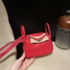 Mini Lindy Clemence（TC）Q5 Rouse Casaque ×  Silver Hardware  