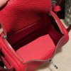 Mini Lindy Clemence（TC）Q5 Rouse Casaque ×  Silver Hardware  