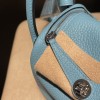 Mini Lindy Clemence（TC）P3 Blue du Nord ×  Silver Hardware  