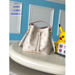 【フランス 163C01 チップ】NeoNoé ミドルサイズハンドバッグ M14401｜Monogram Empreinte レザー｜チェーンアクセント｜十二星座ステッカー付き 26x26 x 17.5cm