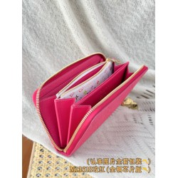 【M13618】バラ色 パーソナライズドカスタム版 ZIPPY ジップ財布｜Monogram Empreinte レザー｜ハンドバッグ兼用 19.5×10.5×2.5cm