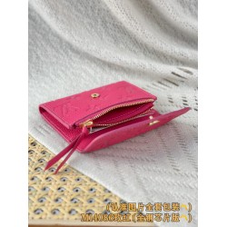 【M14086】バラ色 パーソナライズドカスタム版 Rosalie コインケース｜Monogram Empreinte 牛革｜変更可能チップ 11×8×2.5cm