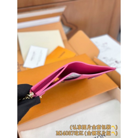 【M14087】バラ色 A 級全鋼版 パーソナライズド LV x TM Lisa ウォレット|Monogram Empreinte レザー|ゴールドパンダジップ 9 x 11.5 x 1.5 cm 【M14087】バラ色 A 級全鋼版 パーソナライズド LV x TM Lisa ウォレット|Monogram Empreinte レザー|ゴールドパンダジップ 9 x 11.5 x 1.5 cm