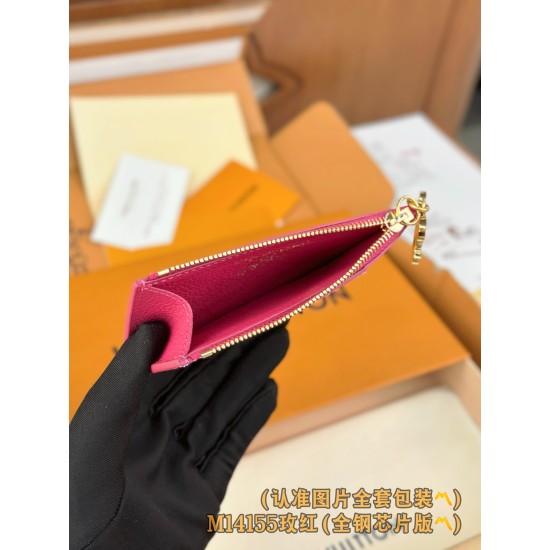 【M14155】レイクブルー LV x TM Romy 名刺入れ|村上隆コラボ|パンダジップ|変更可能チップ 12 x 8 x 0.8cm 【M14155】レイクブルー LV x TM Romy 名刺入れ|村上隆コラボ|パンダジップ|変更可能チップ 12 x 8 x 0.8cm
