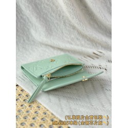 【M14086】アイスグリーン パーソナライズドカスタム版 Rosalie コインケース｜Monogram Empreinte 牛革｜変更可能チップ 11×8×2.5cm