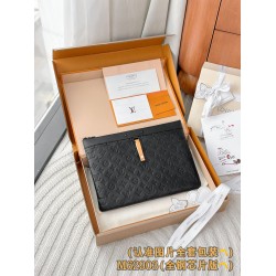 【M62903】Monogram Shadow ニューエンボス A 級全鋼 パーソナライズド Pochette To-Go｜エレガントモダンデザイン｜大容量収納 34×25×12cm