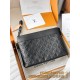 【M82545】ニューエンボス A 級全鋼 パーソナライズド Pochette Voyage Souple|Monogram Shadow 小牛皮|柔軟アーキングライン 30×21×7.5cm 【M82545】ニューエンボス A 級全鋼 パーソナライズド Pochette Voyage Souple|Monogram Shadow 小牛皮|柔軟アーキングライン 30×21×7.5cm