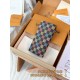 【N00141】カラーダミエ A 級全鋼 パーソナライズドカスタム Brazza ロングウォレット|LV Vers Damier Ebene|カラフルチェック柄 10×19×2cm 【N00141】カラーダミエ A 級全鋼 パーソナライズドカスタム Brazza ロングウォレット|LV Vers Damier Ebene|カラフルチェック柄 10×19×2cm