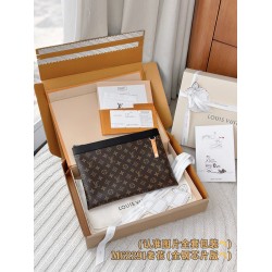 【M62291】Monogram Pacific コーティング ×Taige 皮革 A 級全鋼 パーソナライズド POCHETTE APOLLO ハンドバッグ｜2024 春夏新作｜Kim Jones デザイン 34×25×2cm