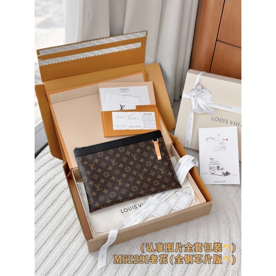 【M62291】Monogram Pacific コーティング ×Taige 皮革 A 級全鋼 パーソナライズド POCHETTE APOLLO ハンドバッグ|2024 春夏新作|Kim Jones デザイン 34×25×2cm 【M62291】Monogram Pacific コーティング ×Taige 皮革 A 級全鋼 パーソナライズド POCHETTE APOLLO ハンドバッグ|2024 春夏新作|Kim Jones デザイン 34×25×2cm