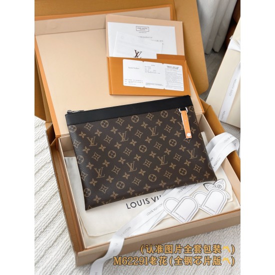 【M62291】Monogram Pacific コーティング ×Taige 皮革 A 級全鋼 パーソナライズド POCHETTE APOLLO ハンドバッグ|2024 春夏新作|Kim Jones デザイン 34×25×2cm 【M62291】Monogram Pacific コーティング ×Taige 皮革 A 級全鋼 パーソナライズド POCHETTE APOLLO ハンドバッグ|2024 春夏新作|Kim Jones デザイン 34×25×2cm