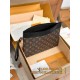 【M82079】モノグラム A 級全鋼 パーソナライズドカスタム Pochette To-Go|Monogram Eclipse キャンバス|ポータブルハンドポケット 30×21.5×1cm 【M82079】モノグラム A 級全鋼 パーソナライズドカスタム Pochette To-Go|Monogram Eclipse キャンバス|ポータブルハンドポケット 30×21.5×1cm