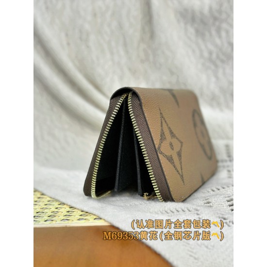 【M69353】A級全鋼版 パーソナライズドカスタム クラシックジップウォレット|Monogram Reverse キャンバス × レザーライニング 19.5×10.5×2.5cm 【M69353】A級全鋼版 パーソナライズドカスタム クラシックジップウォレット|Monogram Reverse キャンバス × レザーライニング 19.5×10.5×2.5cm
