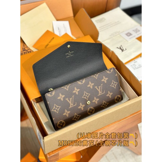 【M80726】A級全鋼版 パーソナライズドカスタム Sarah ロングウォレット|Monogram×Reverse Giant キャンバス|クラシック × モダンバランス 19×10.5×2cm 【M80726】A級全鋼版 パーソナライズドカスタム Sarah ロングウォレット|Monogram×Reverse Giant キャンバス|クラシック × モダンバランス 19×10.5×2cm
