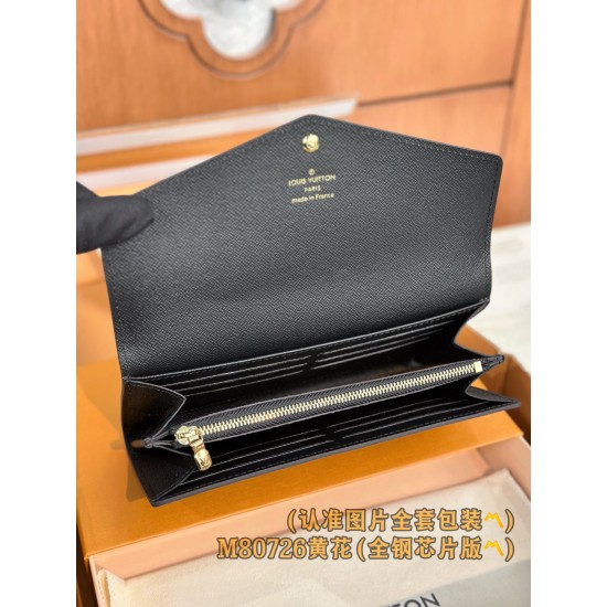 【M80726】A級全鋼版 パーソナライズドカスタム Sarah ロングウォレット|Monogram×Reverse Giant キャンバス|クラシック × モダンバランス 19×10.5×2cm 【M80726】A級全鋼版 パーソナライズドカスタム Sarah ロングウォレット|Monogram×Reverse Giant キャンバス|クラシック × モダンバランス 19×10.5×2cm