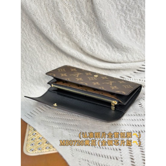 【M80726】A級全鋼版 パーソナライズドカスタム Sarah ロングウォレット|Monogram×Reverse Giant キャンバス|クラシック × モダンバランス 19×10.5×2cm 【M80726】A級全鋼版 パーソナライズドカスタム Sarah ロングウォレット|Monogram×Reverse Giant キャンバス|クラシック × モダンバランス 19×10.5×2cm
