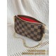 【N58009】コーヒーダミエ A級全鋼 パーソナライズドカスタム Mini Pochette Accessoires|柔軟 Monogram キャンバス|丸みフォルムマルチアクセサリー 15.5×10.5×4cm 【N58009】コーヒーダミエ A級全鋼 パーソナライズドカスタム Mini Pochette Accessoires|柔軟 Monogram キャンバス|丸みフォルムマルチアクセサリー 15.5×10.5×4cm