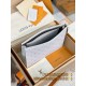 M30423 ホワイトモノグラム A 級全鋼 パーソナライズドカスタム Pochette Voyage MM トラベルポーチ|Taïga 皮革 ×Monogram Eclipse キャンバス|スタイリッシュ多用途 27×21×6cm M30423 ホワイトモノグラム A 級全鋼 パーソナライズドカスタム Pochette Voyage MM トラベルポーチ|Taïga 皮革 ×Monogram Eclipse キャンバス|スタイリッシュ多用途 27×21×6cm