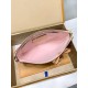 免税版 Louis Vuitton x 村上隆 Pochette Accessoires ハンドバッグ｜明るい桜柄と個性的なデザイン 13×4×22cm