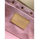 免税版 Louis Vuitton x 村上隆 Pochette Accessoires ハンドバッグ｜明るい桜柄と個性的なデザイン 13×4×22cm