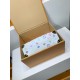 免税版 M14046G 全鋼製 ルイ・ヴィトン × 村上隆 Side Trunk ミッドサイズハンドバッグ 16×8.5×23.5cm