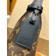 免税版 M12940G 全鋼製 The Drop スモールハンドバッグ｜Flower Hobo インスピレーション クラシック Monogram キャンバス 15×12×28cm