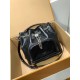 免税版 M14377G 全鋼製 LV Vibe シリーズ No Way ハンドバッグ｜モダンロックンロールスタイル 22.5×15.5×24cm