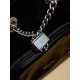免税版 M14377G 全鋼製 LV Vibe シリーズ No Way ハンドバッグ｜モダンロックンロールスタイル 22.5×15.5×24cm