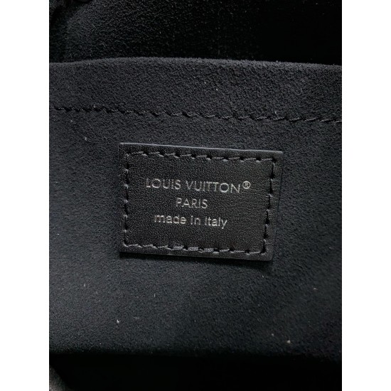 免税版 M14377G 全鋼製 LV Vibe シリーズ No Way ハンドバッグ｜モダンロックンロールスタイル 22.5×15.5×24cm