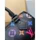 免税版 M13406G 全鋼製 Louis Vuitton x 村上隆 Nano Speedy ハンドバッグ|明るい色彩と精巧なフォルム 10×7.5×16cm 免税版 M13406G 全鋼製 Louis Vuitton x 村上隆 Nano Speedy ハンドバッグ|明るい色彩と精巧なフォルム 10×7.5×16cm