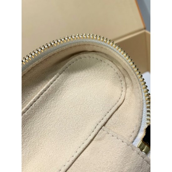 免税版 M13662G 全鋼製 Louis Vuitton x 村上隆 Vanity Pouch ハンドバッグ｜鮮やかな色彩でクラシックを再解釈 11.5×6.5×19cm