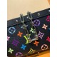 全鋼製 M13663G Pochette Accessoires ハンドバッグ|Louis Vuitton x 村上隆 コラボ カラフルな Monogram 柄 13×4×22cm 全鋼製 M13663G Pochette Accessoires ハンドバッグ|Louis Vuitton x 村上隆 コラボ カラフルな Monogram 柄 13×4×22cm