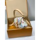 Louis Vuitton x 村上隆 コラボ Nano Diane ハンドバッグ|カラフルな Monogram で個性的なファッションを演出 10.5×6×19cm Louis Vuitton x 村上隆 コラボ Nano Diane ハンドバッグ|カラフルな Monogram で個性的なファッションを演出 10.5×6×19cm