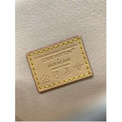 Louis Vuitton x 村上隆 コラボ Nano Diane ハンドバッグ｜カラフルな Monogram で個性的なファッションを演出 10.5×6×19cm