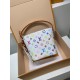 免税版 M13089G 全鋼製 Louis Vuitton x 村上隆 All In BB ハンドバッグ|遊び心のあるレインボーデザイン 18×12×16cm 免税版 M13089G 全鋼製 Louis Vuitton x 村上隆 All In BB ハンドバッグ|遊び心のあるレインボーデザイン 18×12×16cm