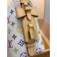 免税版 M13089G 全鋼製 Louis Vuitton x 村上隆 All In BB ハンドバッグ|遊び心のあるレインボーデザイン 18×12×16cm 免税版 M13089G 全鋼製 Louis Vuitton x 村上隆 All In BB ハンドバッグ|遊び心のあるレインボーデザイン 18×12×16cm