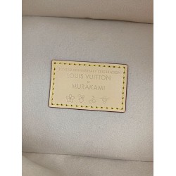 免税版 M13089G 全鋼製 Louis Vuitton x 村上隆 All In BB ハンドバッグ｜遊び心のあるレインボーデザイン 18×12×16cm