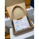 免税版 M13661G 全鋼製 Louis Vuitton x 村上隆 CarryAll スモールハンドバッグ|明るい色合い × エレガントなディテール 24×12×29cm 免税版 M13661G 全鋼製 Louis Vuitton x 村上隆 CarryAll スモールハンドバッグ|明るい色合い × エレガントなディテール 24×12×29cm