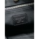 免税版 M12888G 全鋼製 CarryAll BB ハンドバッグ｜クリーンライン × 光沢メタルチェーンのエレガンス 17×10×26cm