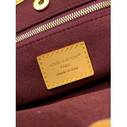全鋼製 M13014G CarryAll BB ハンドバッグ｜Monogram キャンバス × 華やかなチェーンデザインのトレンド感 17×10×26cm