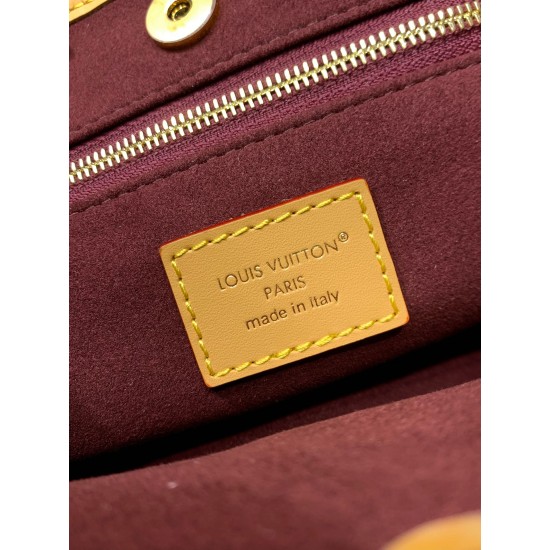全鋼製 M13014G CarryAll BB ハンドバッグ|Monogram キャンバス × 華やかなチェーンデザインのトレンド感 17×10×26cm 全鋼製 M13014G CarryAll BB ハンドバッグ|Monogram キャンバス × 華やかなチェーンデザインのトレンド感 17×10×26cm