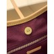 全鋼製 M13014G CarryAll BB ハンドバッグ｜Monogram キャンバス × 華やかなチェーンデコレーションのトレンド感 17×10×26cm