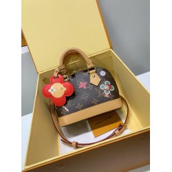全鋼製 M12199G Nano Alma ハンドバッグ｜Candy Factory シリーズのカラフルな祭典ムード 12×8×18cm