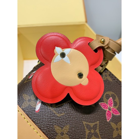 全鋼製 M12199G Nano Alma ハンドバッグ|Candy Factory シリーズのカラフルな祭典ムード 12×8×18cm 全鋼製 M12199G Nano Alma ハンドバッグ|Candy Factory シリーズのカラフルな祭典ムード 12×8×18cm